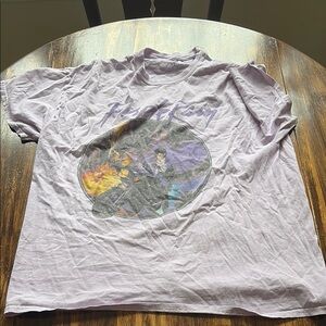 Purple Graphic T-Shirt